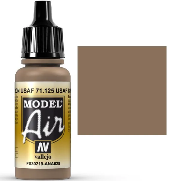 Vallejo Model Air Braun USAF 17 ml
