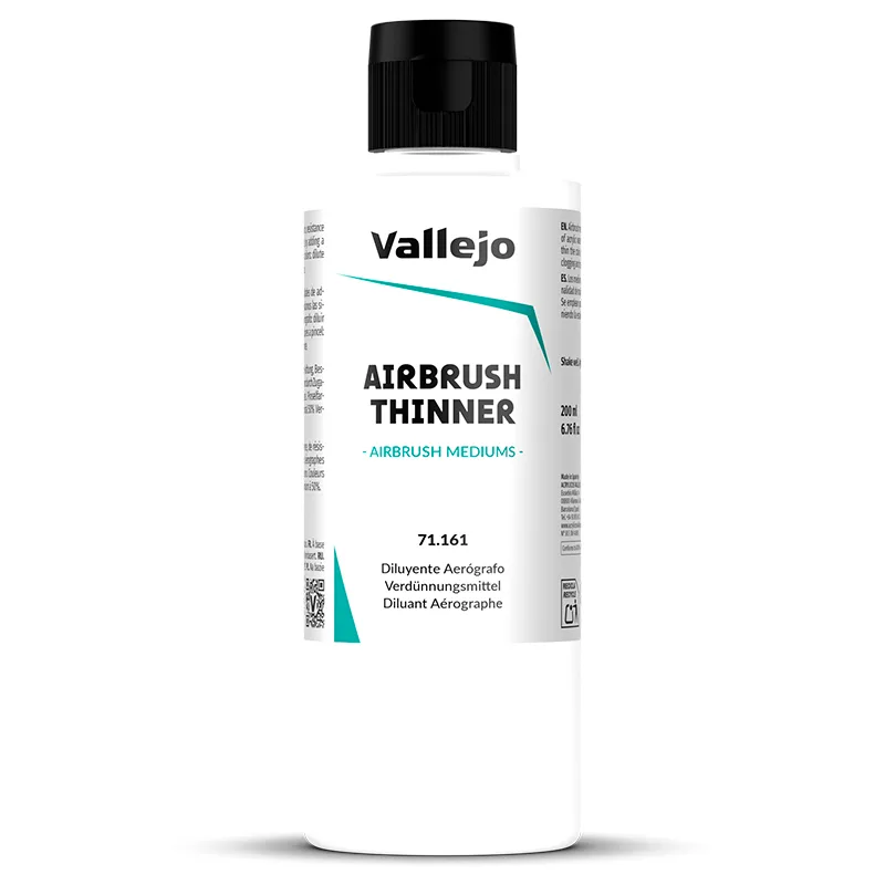 Vallejo Auxiliar Diluyente Aerógrafo 200 ml