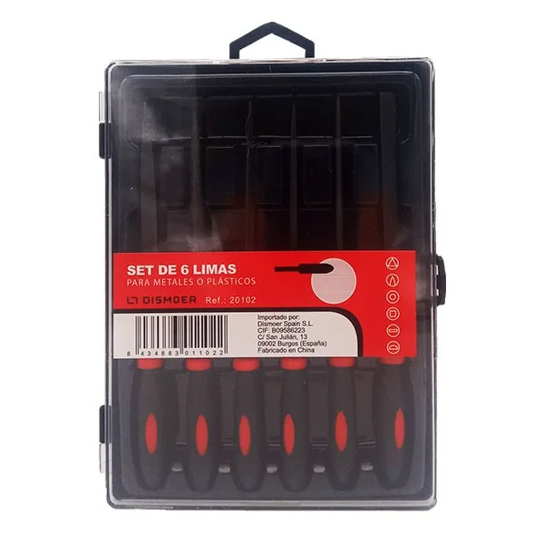 Set de 6 Limas para Metal