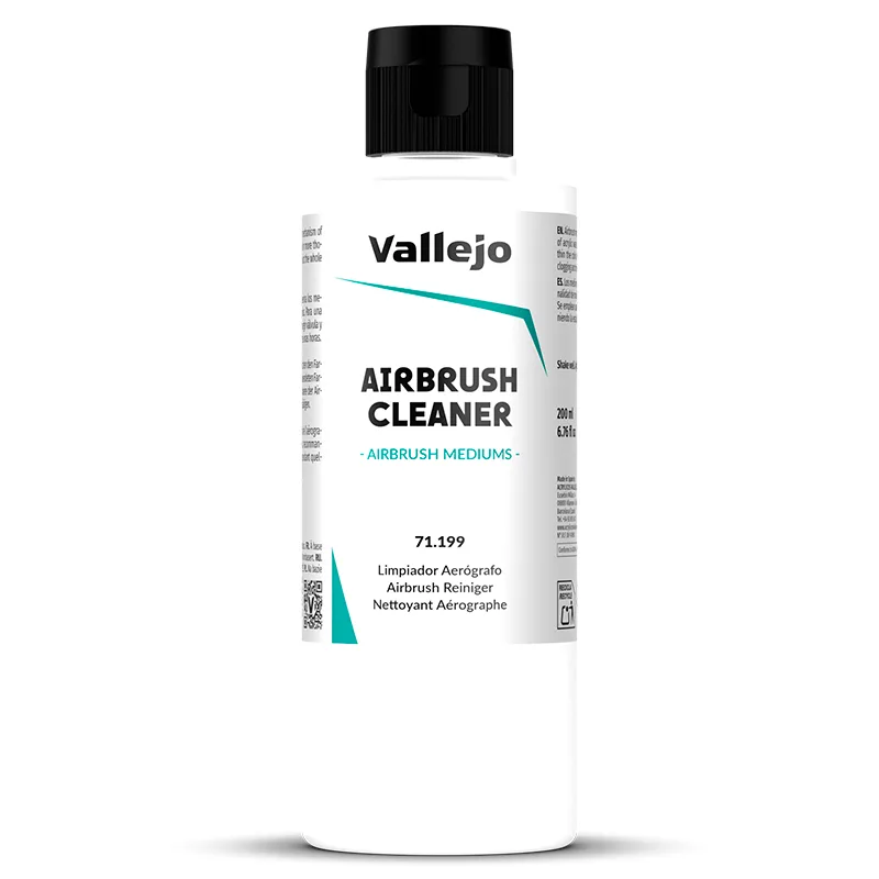 Vallejo Auxiliar Limpiador Aerograph Reiniger 200 ml