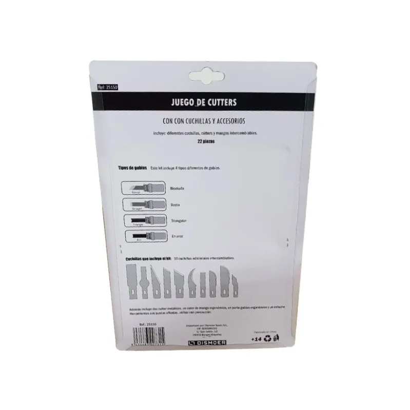 Product image 2: Cutter Set Blades and accessories 22 pcs