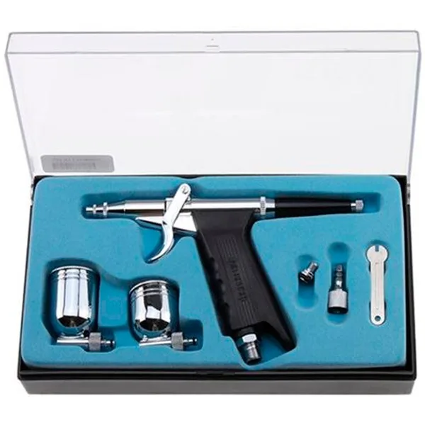Pistola Aerográfica D-116 con doble cubeta