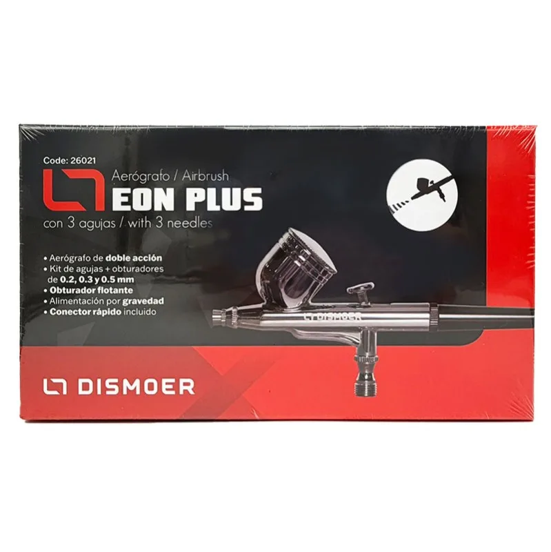 Imagen del producto 5: Aerógrafo Dismoer D-102 con 3 agujas