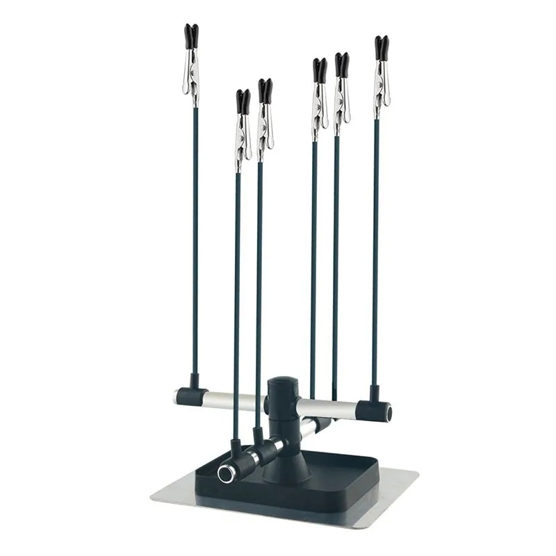 Soporte para Pintar Piezas con Pinzas
