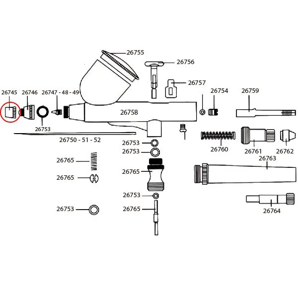 Boquilla Exterior D-102 (26020-26021)