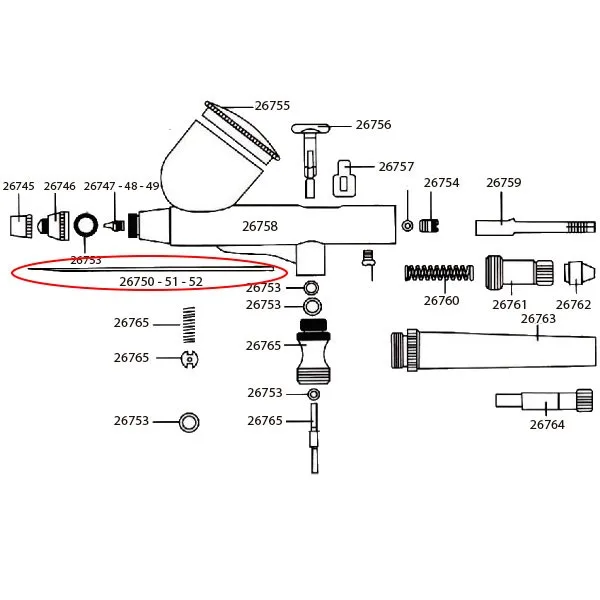 Aguja 0,5mm D-102, D-103 y D-116