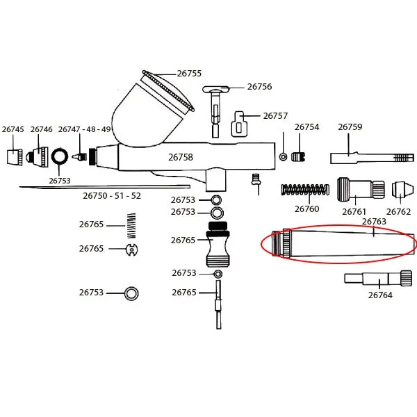 Cuerpo trasero D102 (26020-26021)