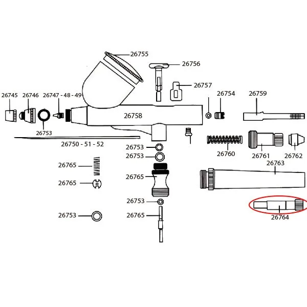 Adjusting Screw D102 (26020-26021)