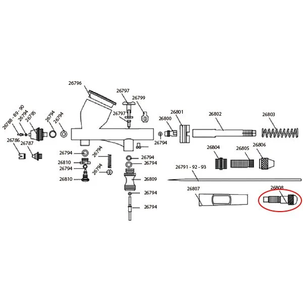 Adjusting Screw D-103 (26022)