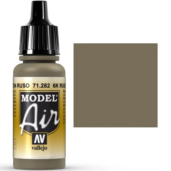 Vallejo Model Air 6K Marrón Ruso 17 ml