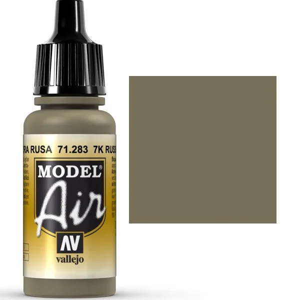 Vallejo Model Air 7K Tierra Rusa 17 ml