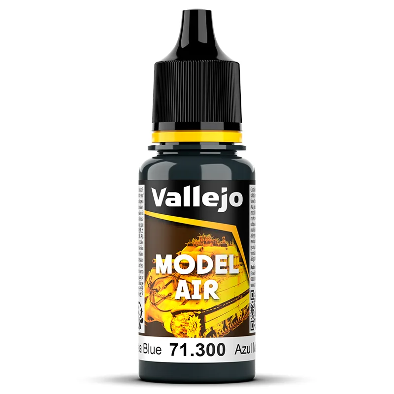Vallejo Model Air Brilliant Sea Blue 17 ml
