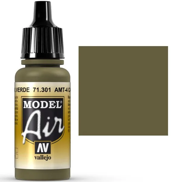 Vallejo Model Air AMT-4 Camuflaje Verde 17 ml
