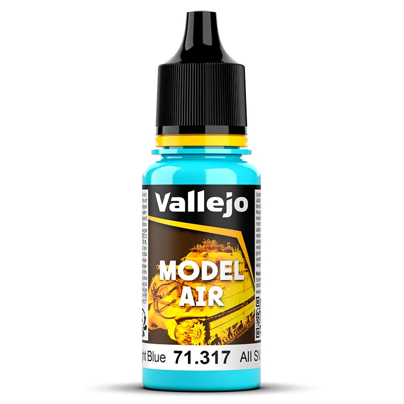 Vallejo Model Air AII SV Gol Azul Claro 17 ml