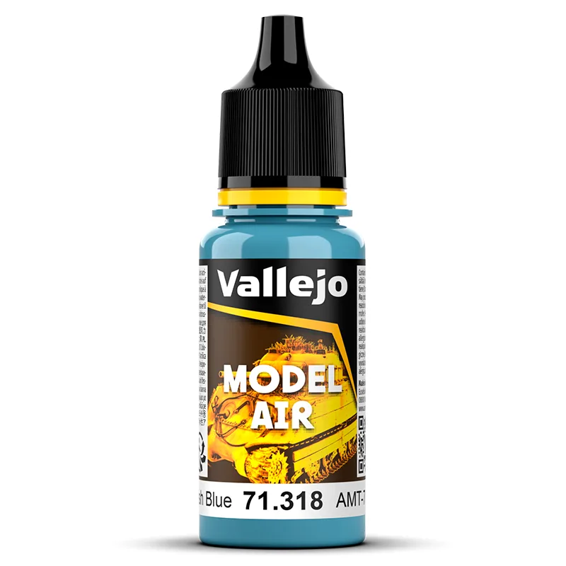Vallejo Model Air AMT-7 Azul Grisáceo 17 ml