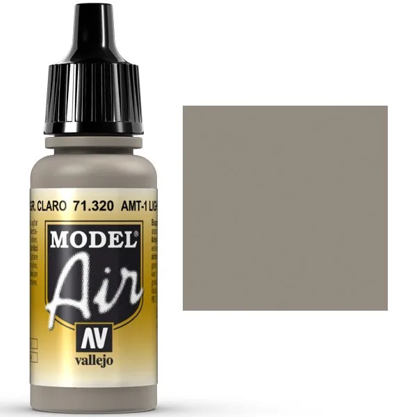 Vallejo Model Air AMT-1 Marrón Gris Claro 17 ml