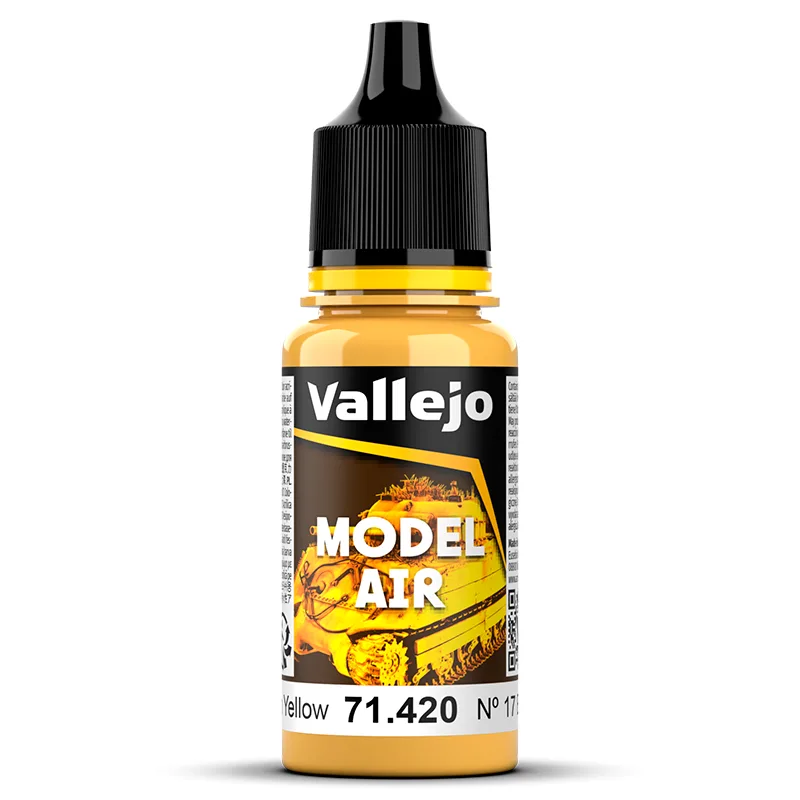 Vallejo Model Air Nº17 Erdgelb 17 ml