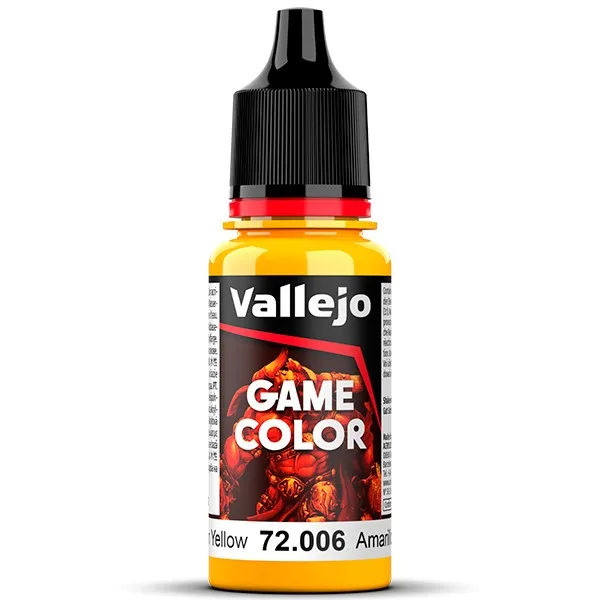 Vallejo Game Color Amarillo Soleado 18 ml