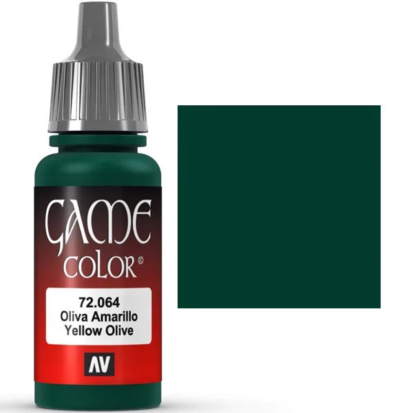 *Vallejo Game Color Oliva Amarillo 17ml