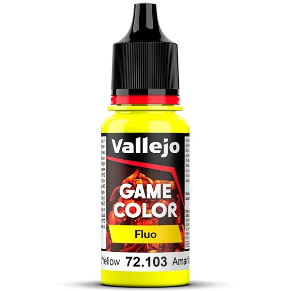 Vallejo Game Color Amarillo Fluorescente 18 ml