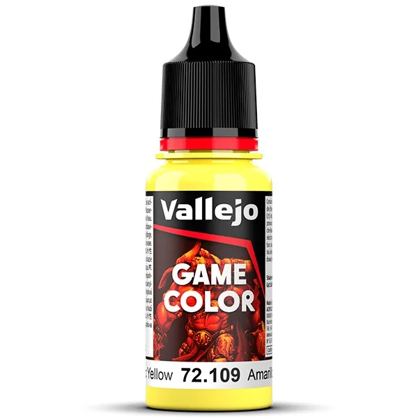 Vallejo Game Color Amarillo Tóxico 18 ml