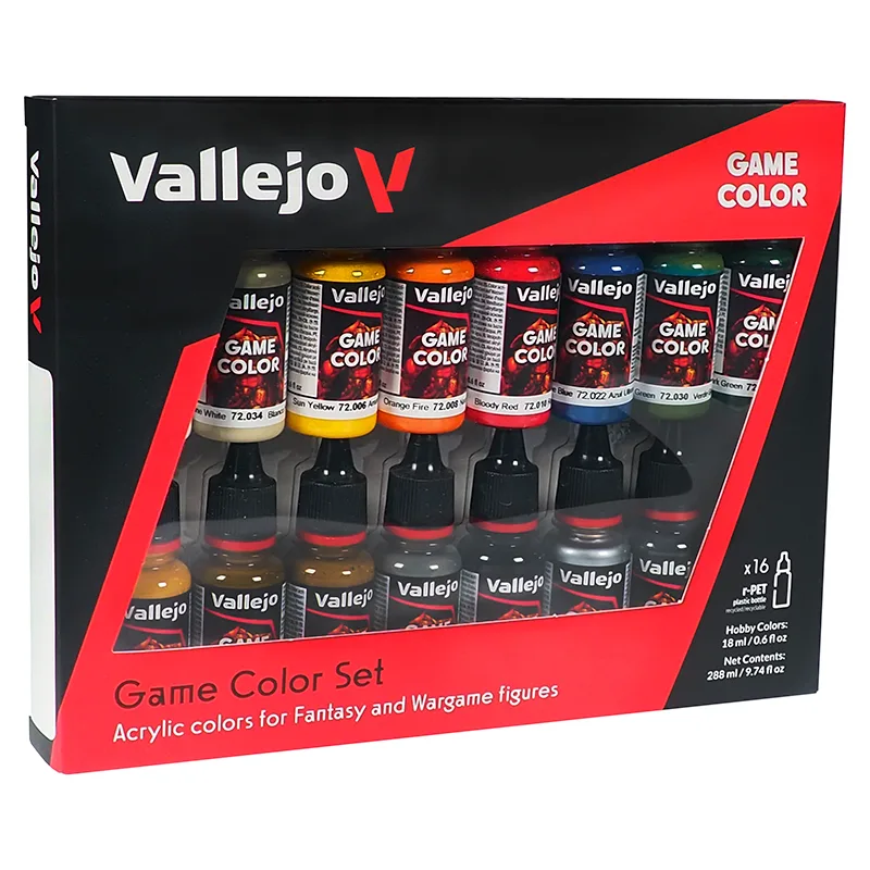 Vallejo Set 16 Game Color Introduction 17 ml