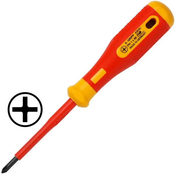 Destornillador Phillips Aislado X-GRIPP-VDE PH 1x80