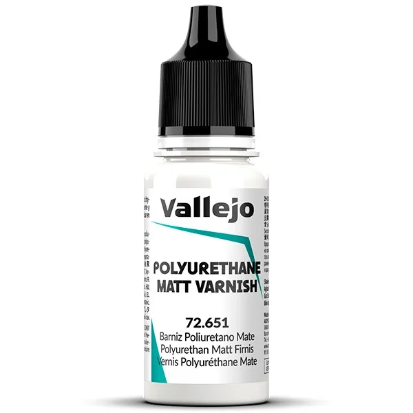 Vallejo Auxiliares Polyurethan-Klarlack matt 18 ml