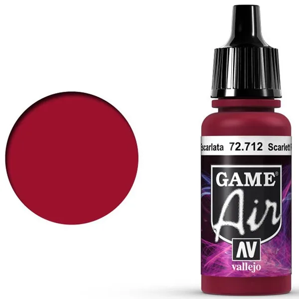 *Vallejo Game Air Rouge écarlate 17ml