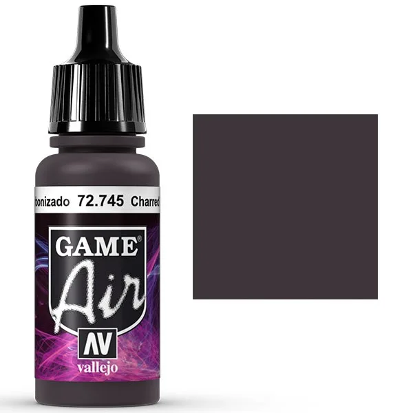 *Vallejo Game Air Marrón Carbonizado 17ml