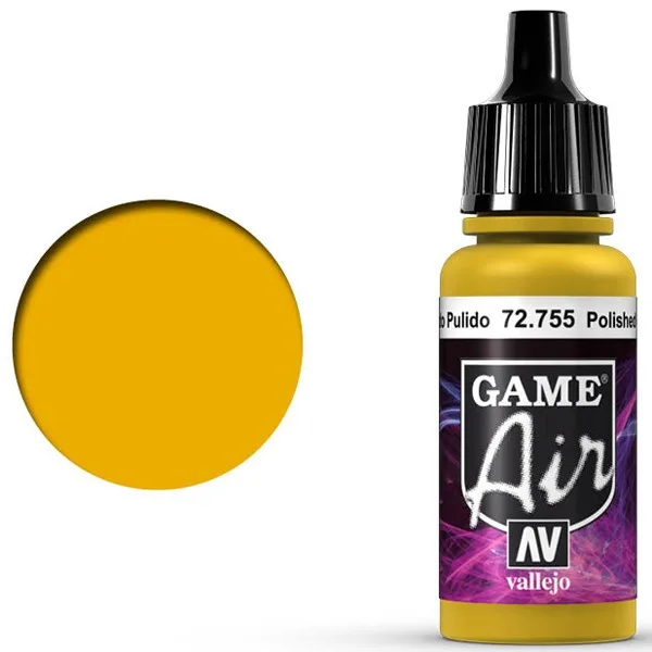 *Vallejo Game Air Dorado Pulido 17ml