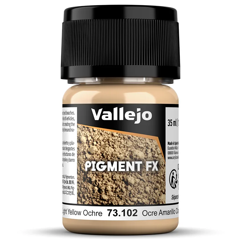 Vallejo Pigments Ocre Amarillo Claro 35 ml