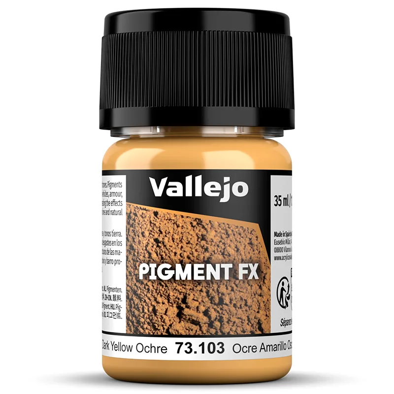 Vallejo Pigments Ocre Amarillo Oscuro 35 ml