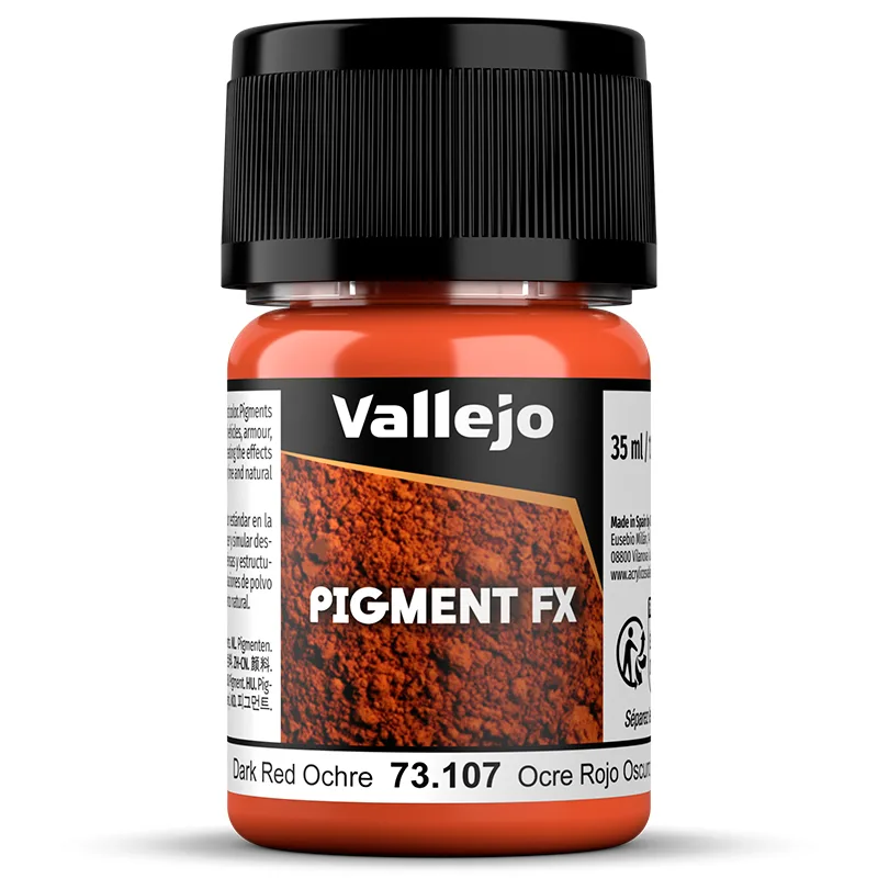 Vallejo Pigments Ocre Rojo Oscuro 35 ml