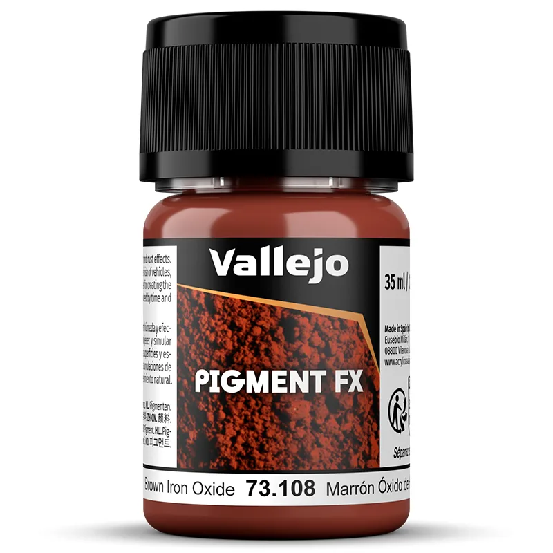 Vallejo Pigments Marrón Óxido de Hierro 35 ml