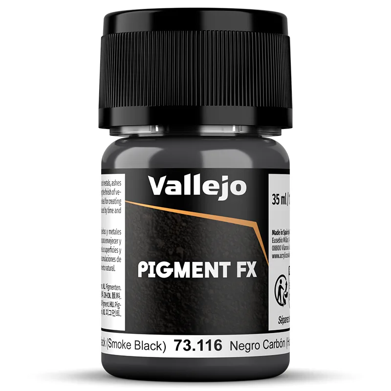 Vallejo Pigments Negro Carbón (Humo) 35 ml