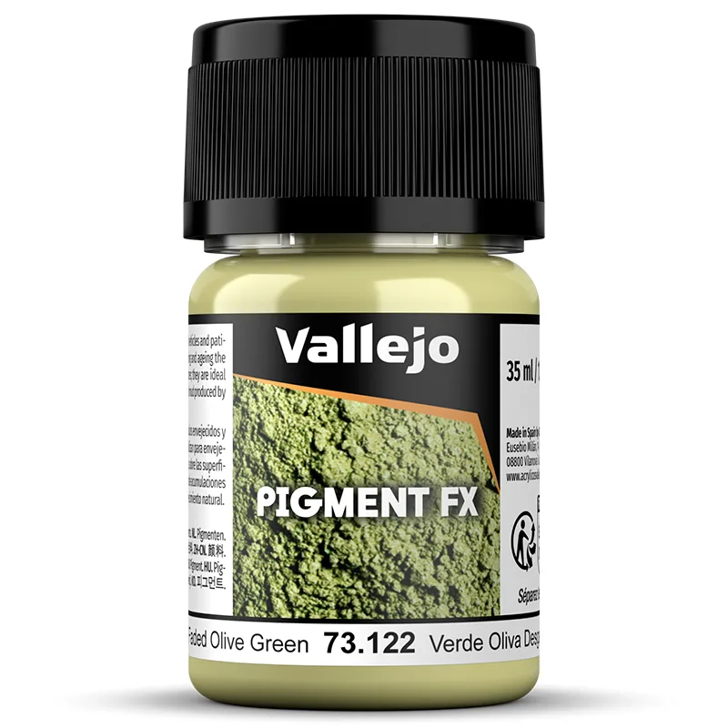 Vallejo Pigments Verde Oliva Desgastado 35 ml