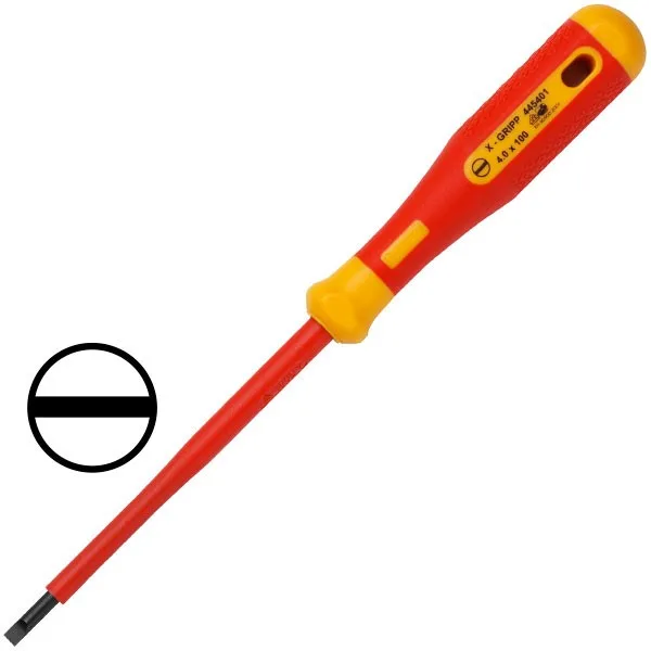Destornillador Aislado plano X-GRIPP-VDE 2,5x75