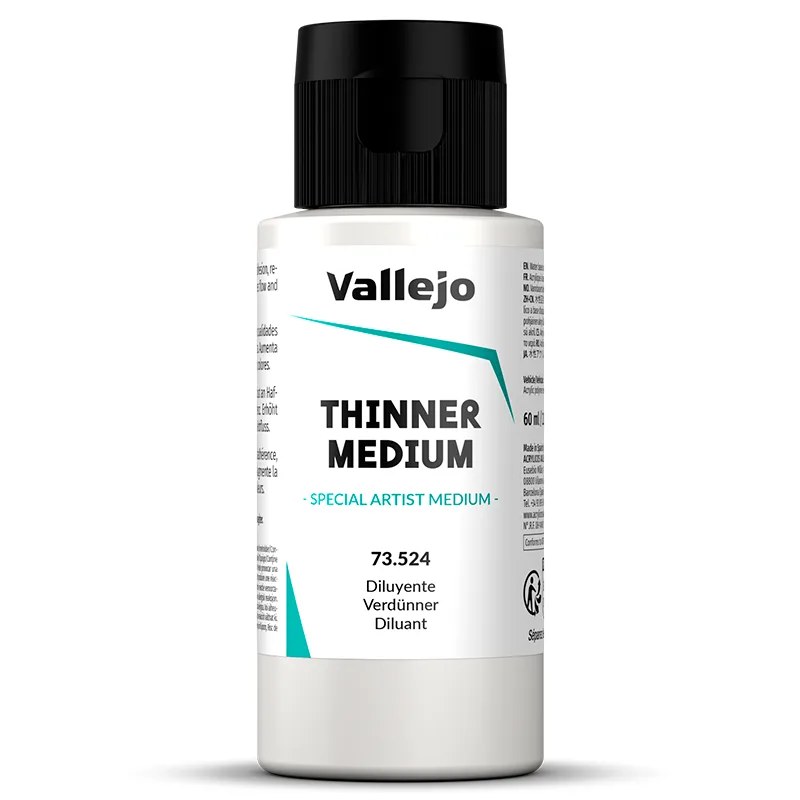 Vallejo Auxiliar Thinner Diluyente 60 ml