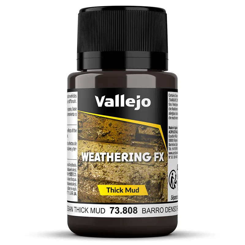 Vallejo Weathering Effects Barro Ruso Denso 40 ml