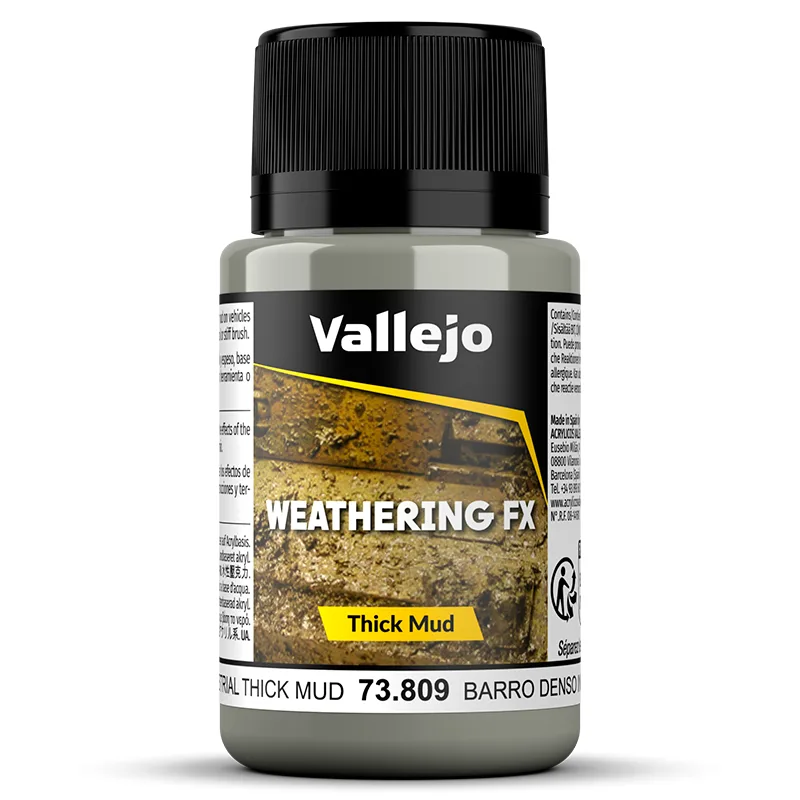 Vallejo Weathering Effects Barro Industrial Denso 40 ml