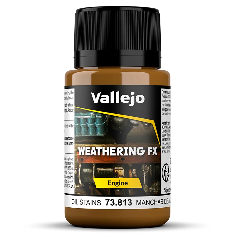 Vallejo Weathering Effects Manchas de Aceite 40 ml
