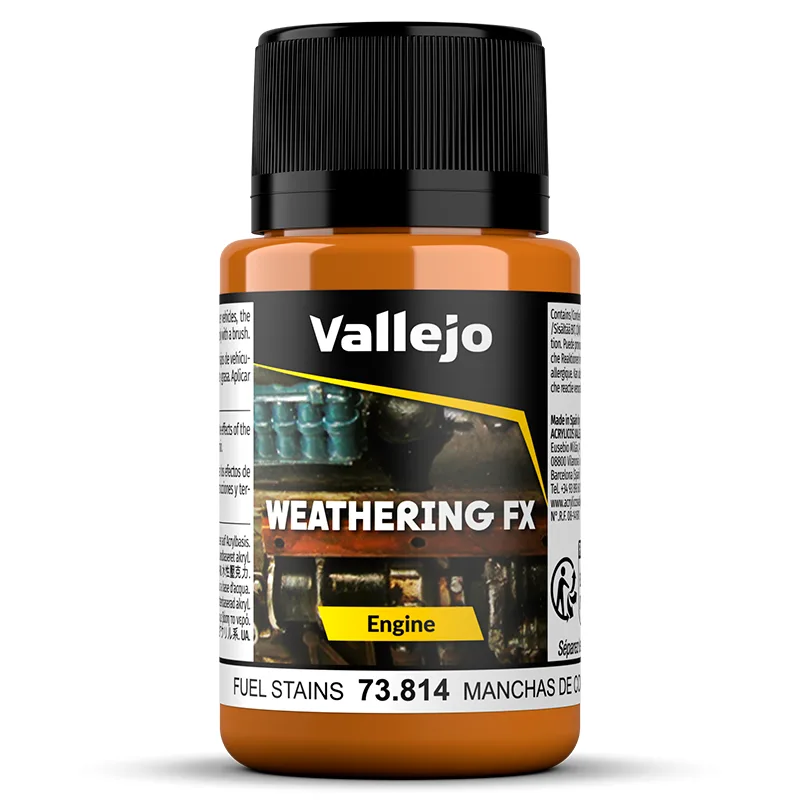 Vallejo Weathering Effects Manchas de Combustible 40 ml