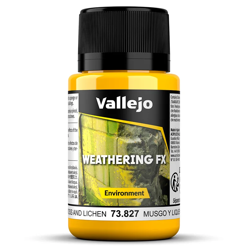 Vallejo Weathering Effects Efectos de Musgo y Liquen 40 ml