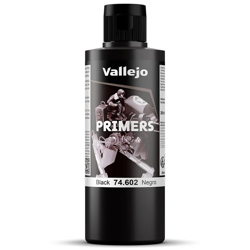 Vallejo Primer Black 200 ml