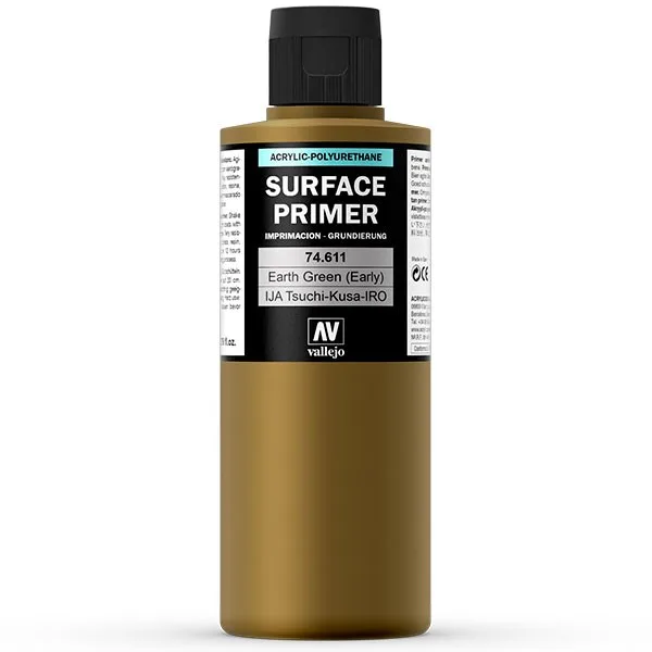 Vallejo Primer IJA Tsuchi-Kusa-Iro 200 ml