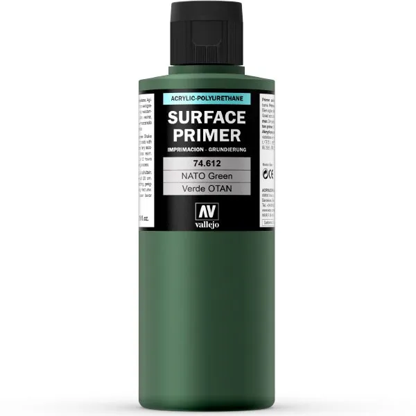 Vallejo Primer Verde Nato 200 ml