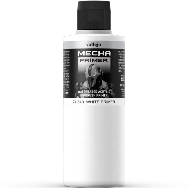 Vallejo Mecha Color Primer White 200 ml