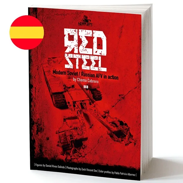 Buch: Red Steel Russisch/sowjetische Panzerfahrzeuge (ES)
