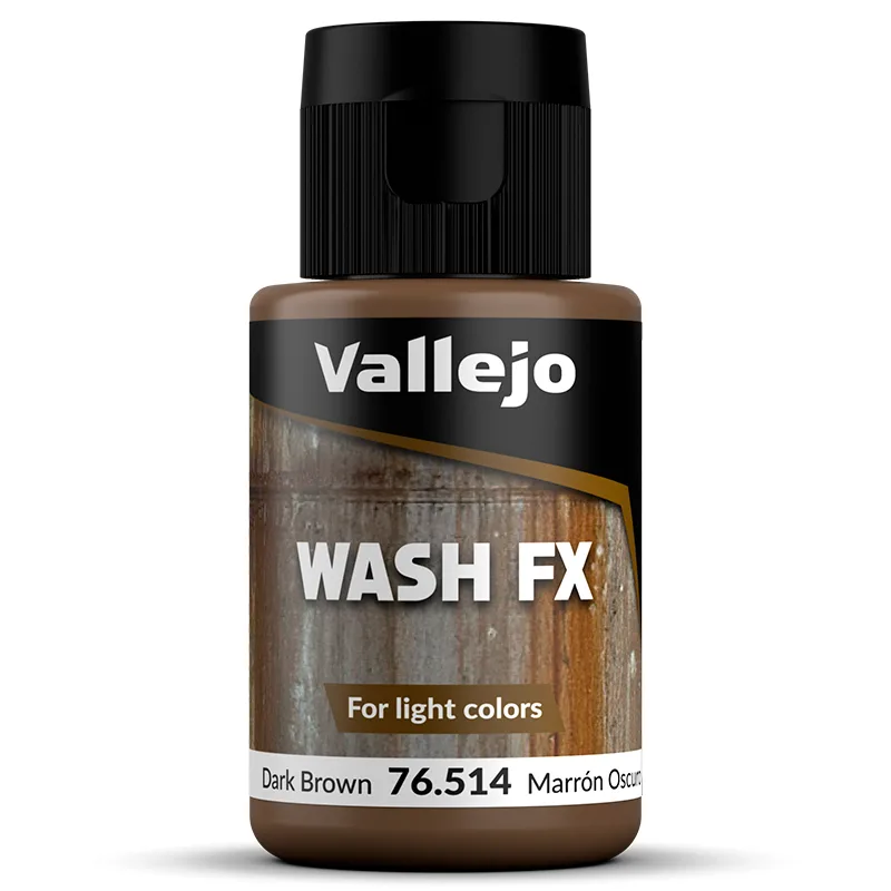 Vallejo Model Wash Marrón Oscuro 35 ml